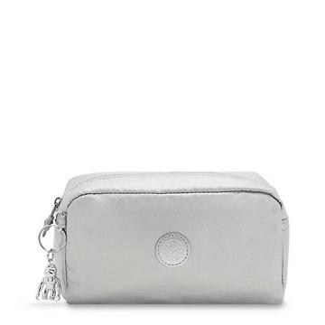 Kipling Gleam Metallic Pouch Tassen Zilver | België 1082IL